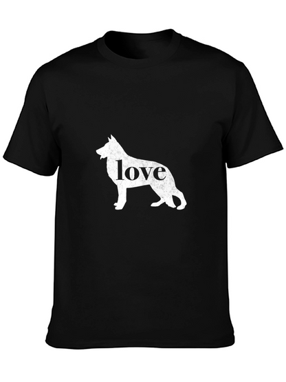 Love Dog Graphic Tee - Black