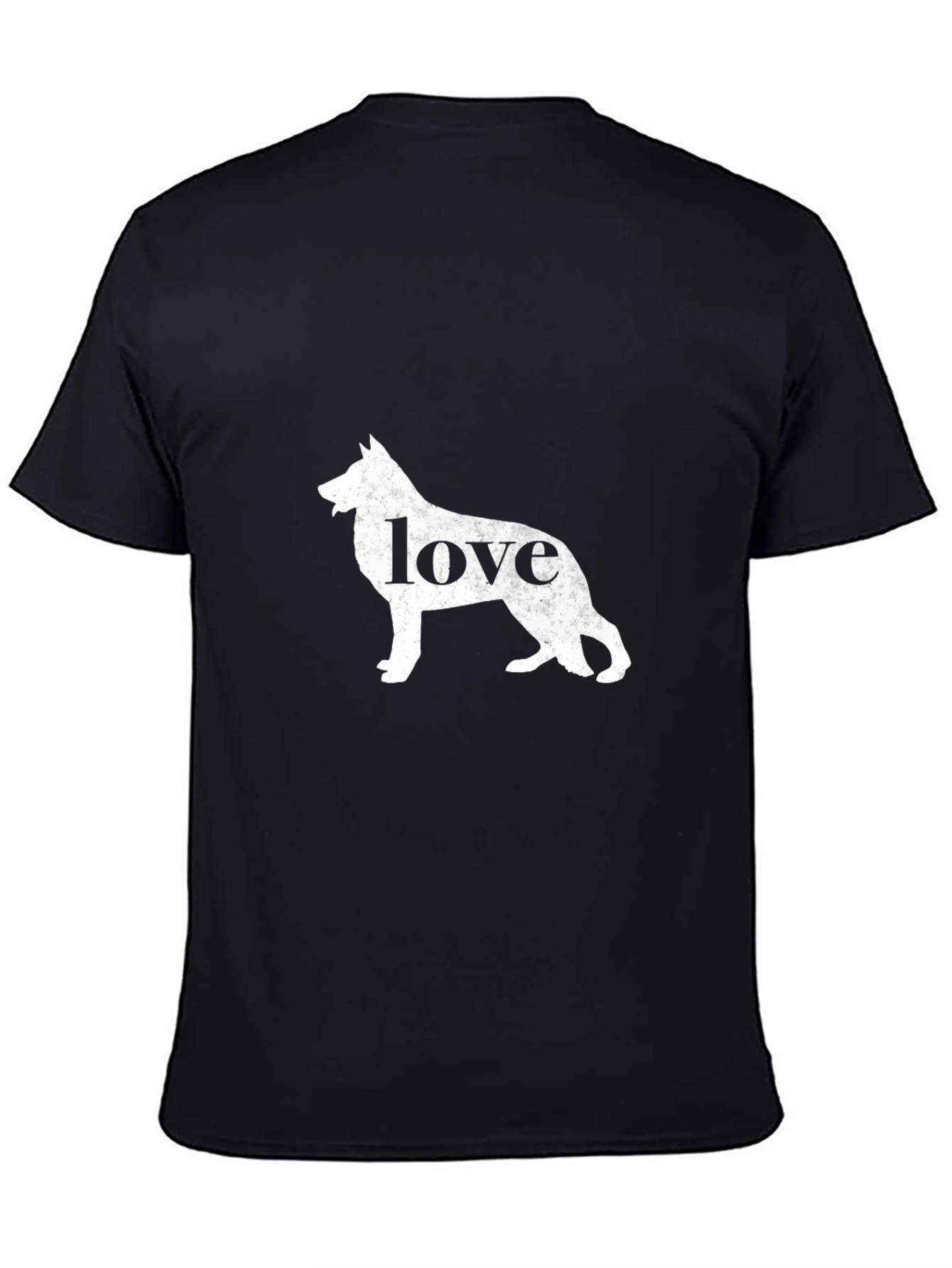 Love Dog Graphic Tee - Black
