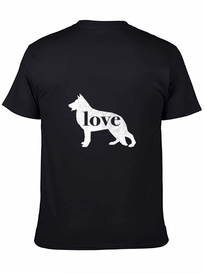 Love Dog Graphic Tee - Black