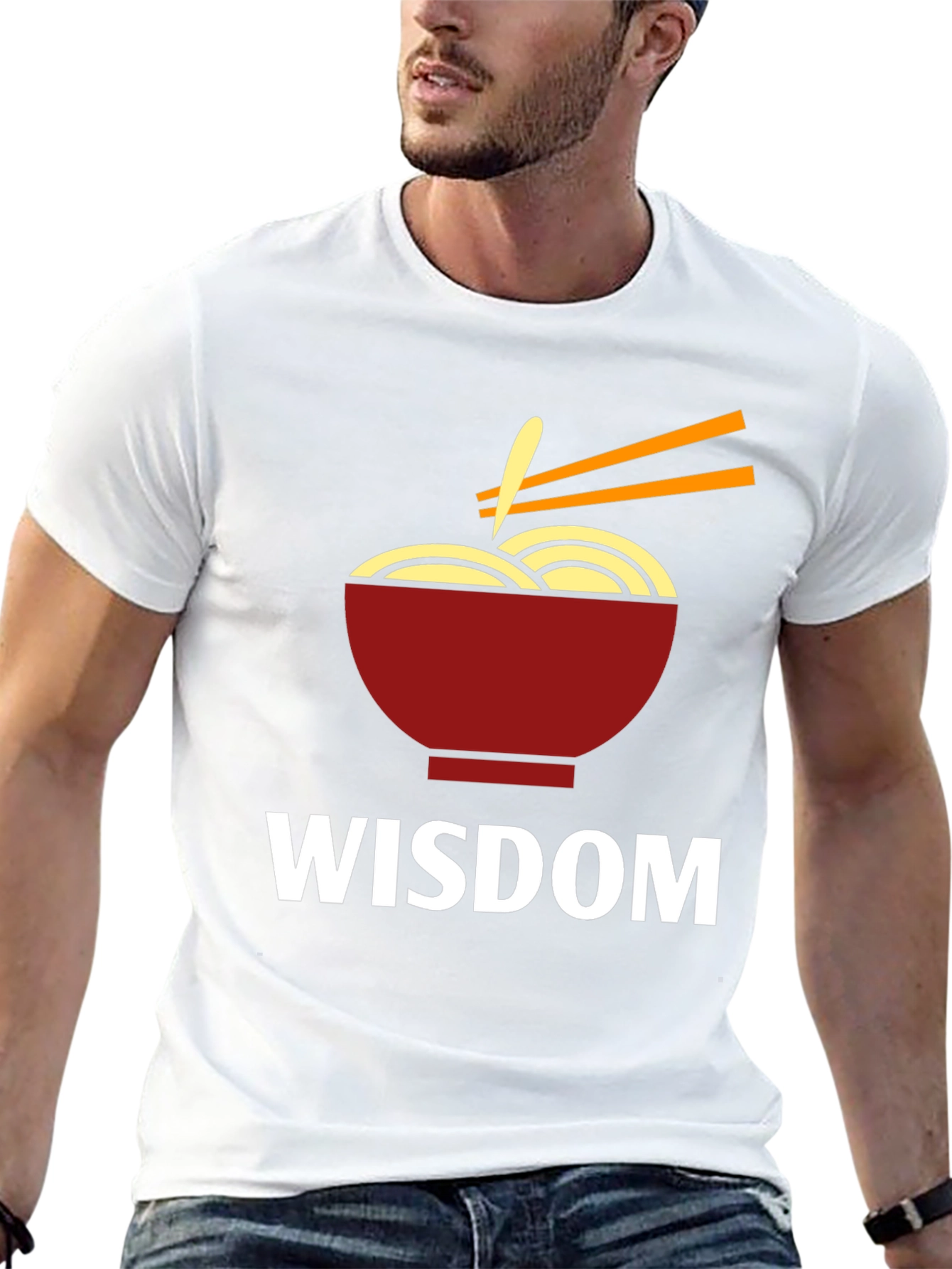 Wisdom Ramen Graphic T-Shirt
