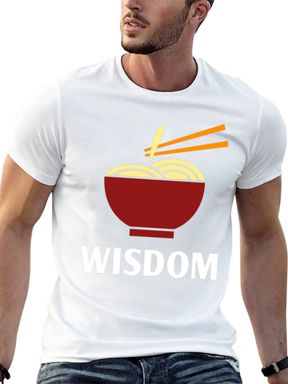 Wisdom Ramen Graphic T-Shirt