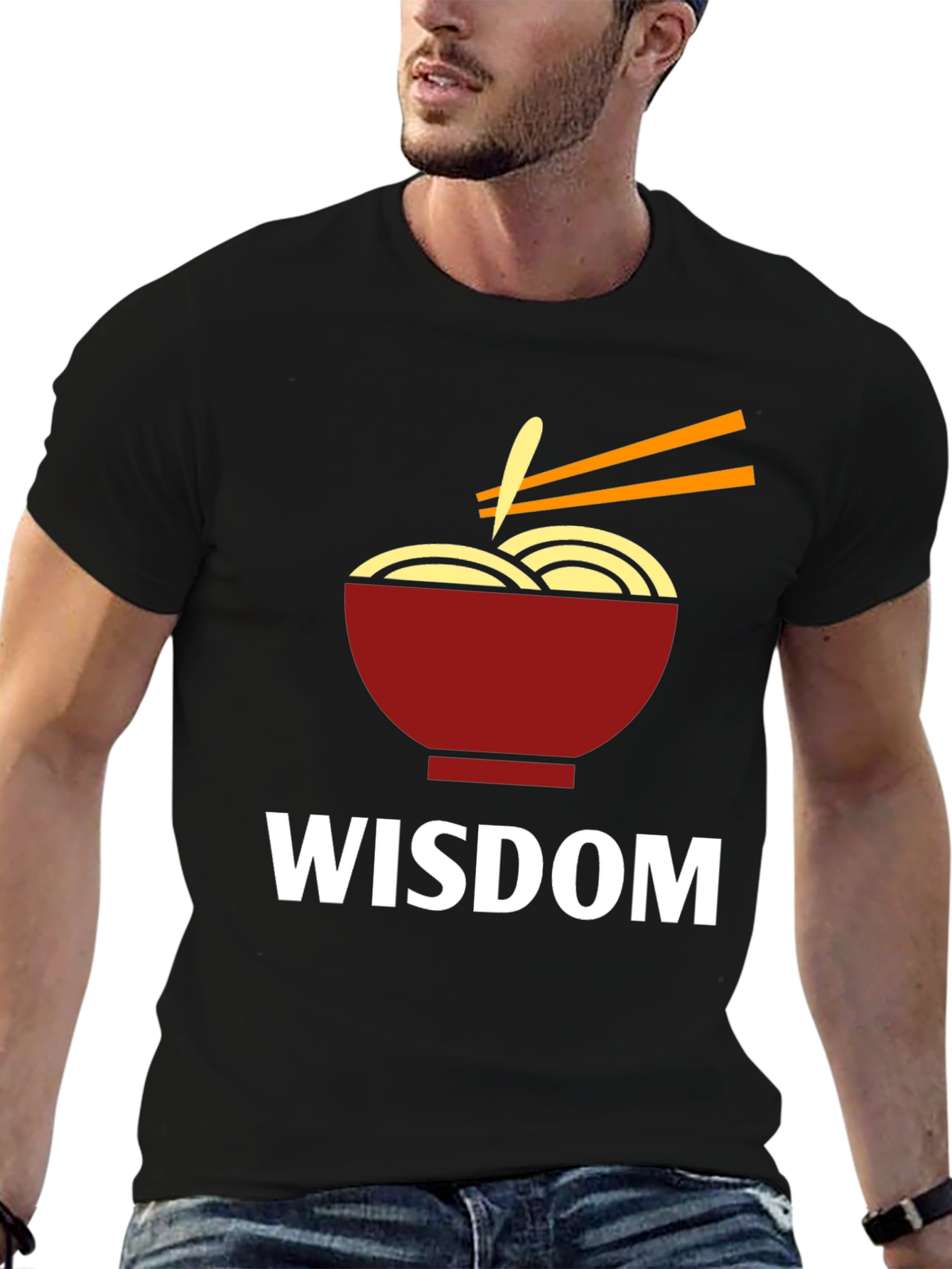 Wisdom Ramen Graphic T-Shirt