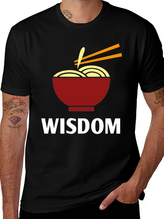 Wisdom Ramen Graphic T-Shirt