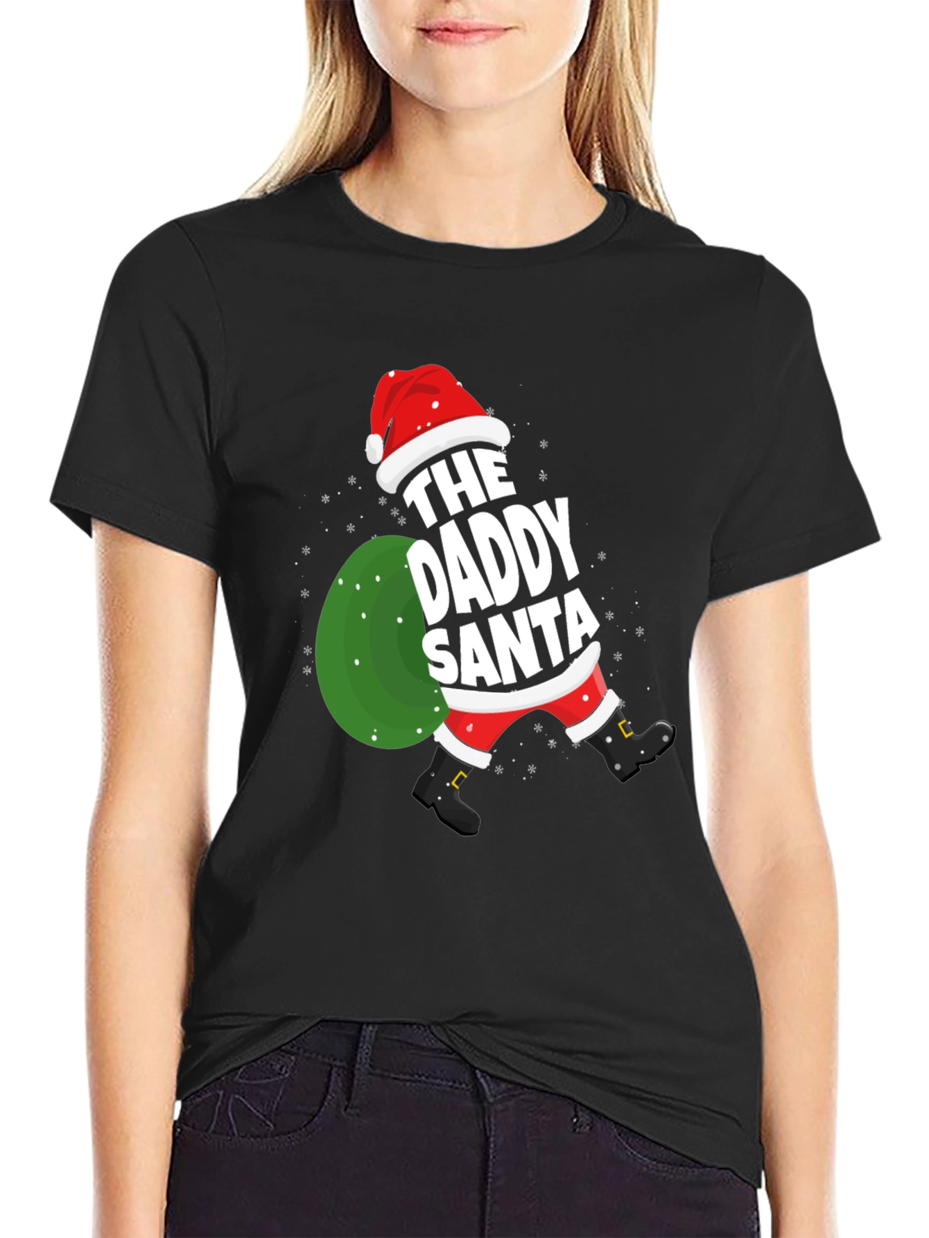The Daddy Santa Graphic Tee - Holiday Fun!
