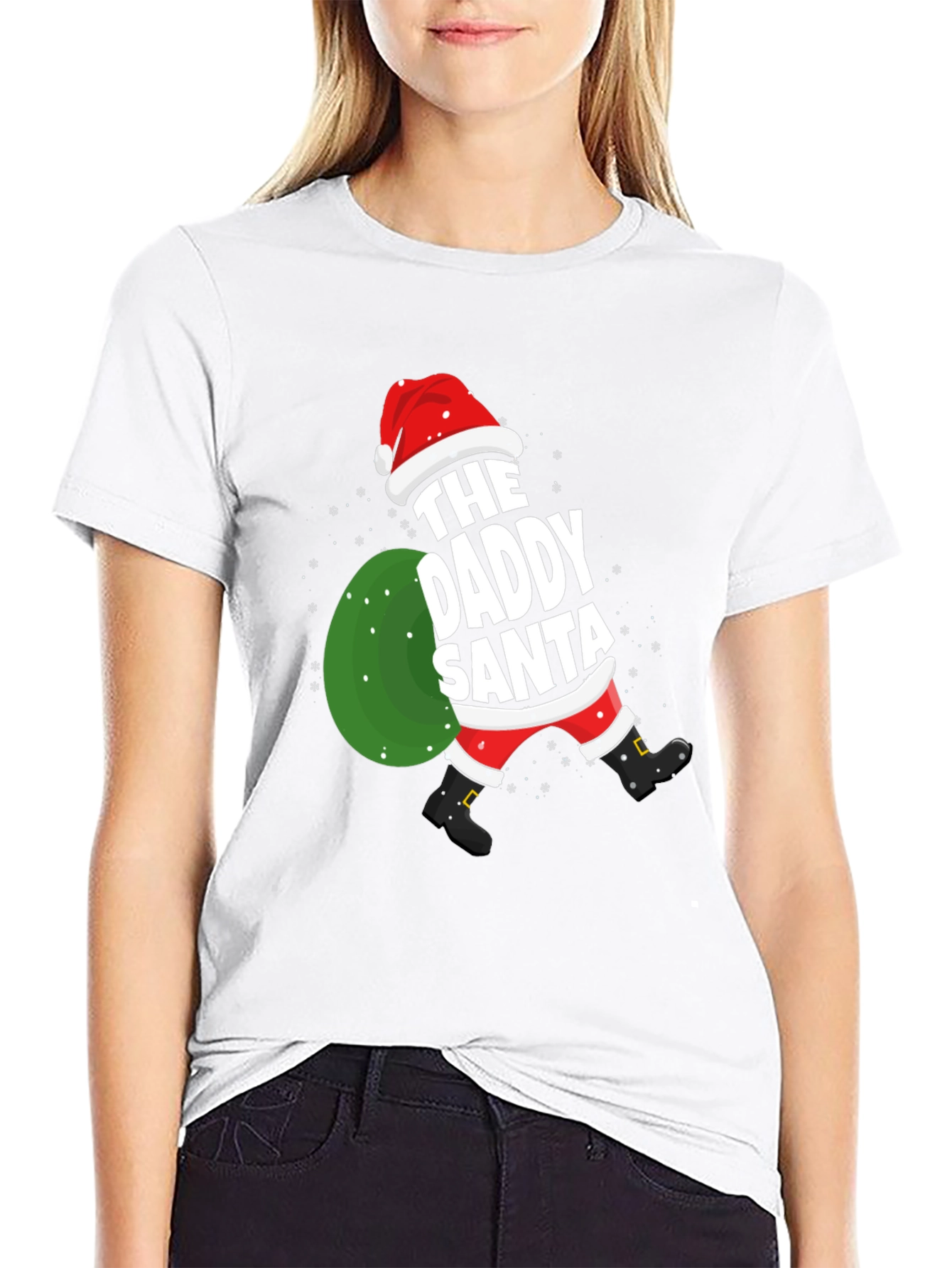 The Daddy Santa Graphic Tee - Holiday Fun!