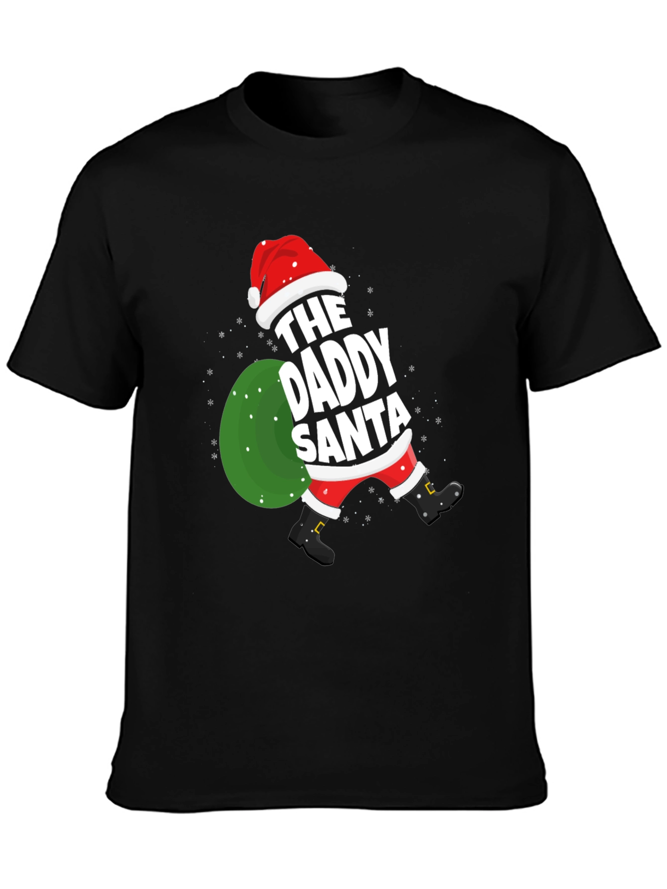 The Daddy Santa Graphic Tee - Holiday Fun!
