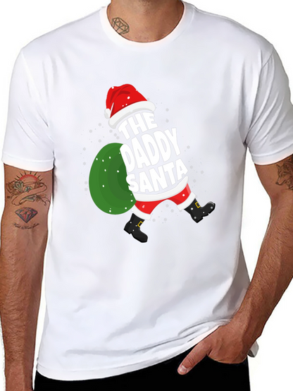 The Daddy Santa Graphic Tee - Holiday Fun!