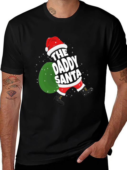 The Daddy Santa Graphic Tee - Holiday Fun!