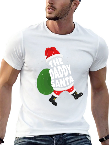 The Daddy Santa Graphic Tee - Holiday Fun!