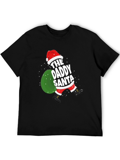 The Daddy Santa Graphic Tee - Holiday Fun!