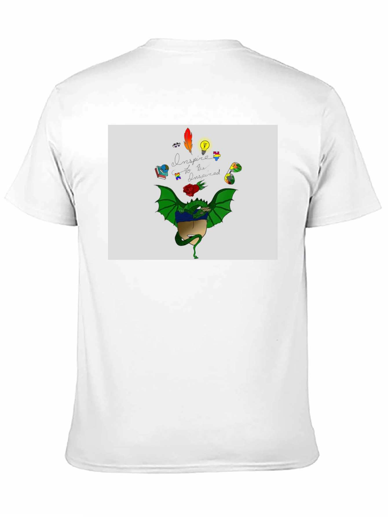 Inspire Dragon Graphic T-Shirt