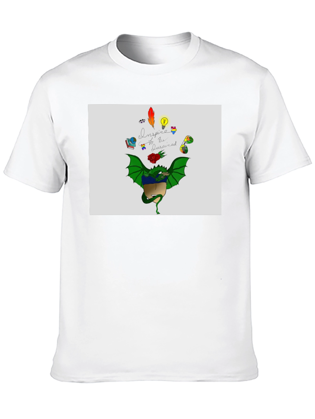 Inspire Dragon Graphic T-Shirt