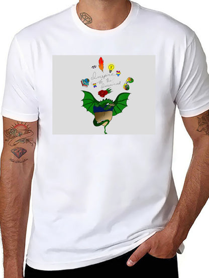 Inspire Dragon Graphic T-Shirt