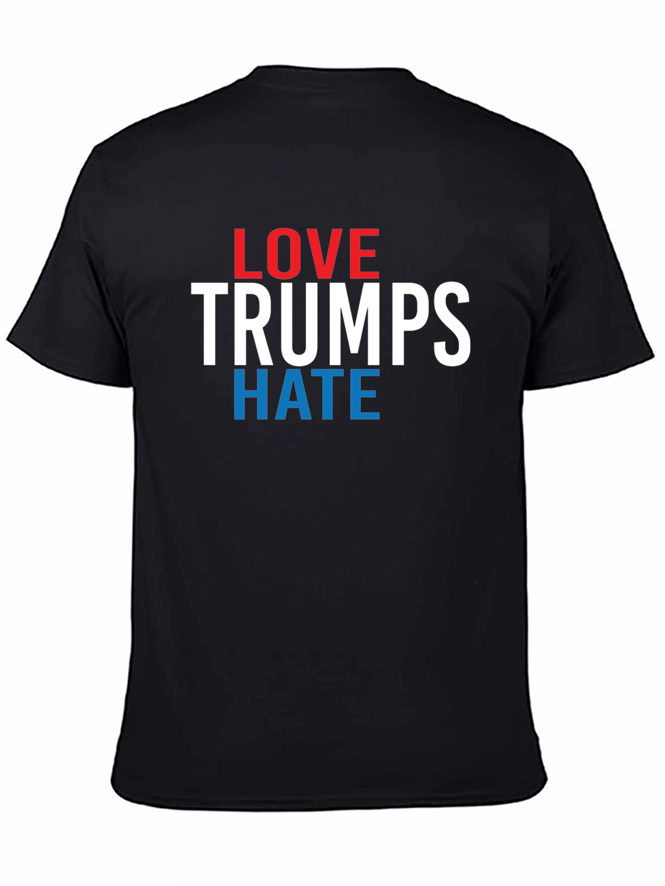 Love Trumps Hate Graphic T-Shirt - Political Statement Tee