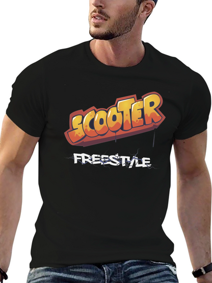 Scooter Freestyle Graphic T-Shirt