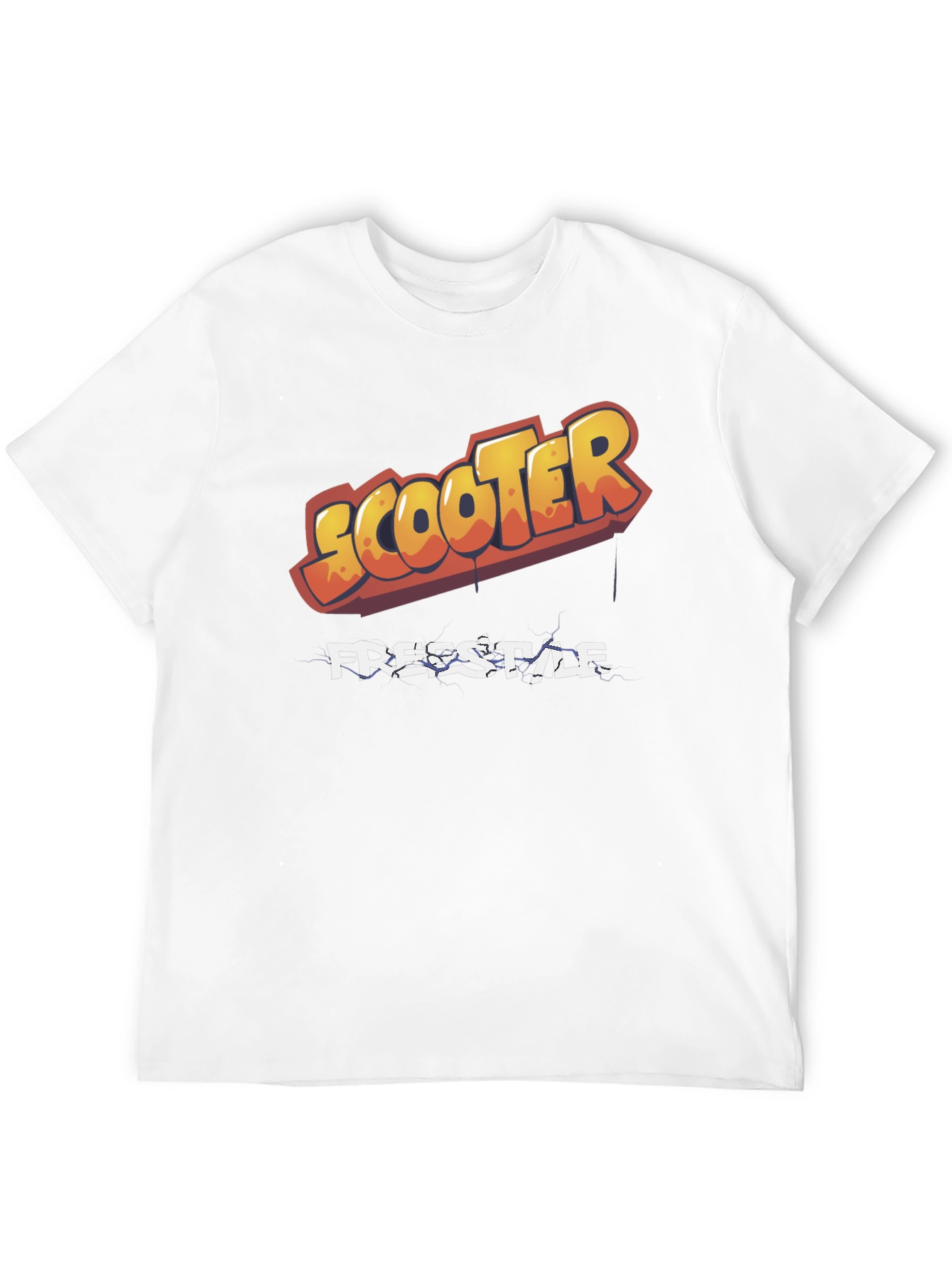 Scooter Freestyle Graphic T-Shirt