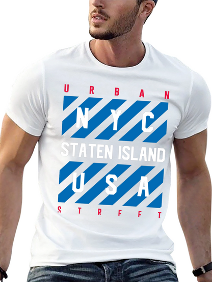 NYC Staten Island USA Urban Street T-Shirt