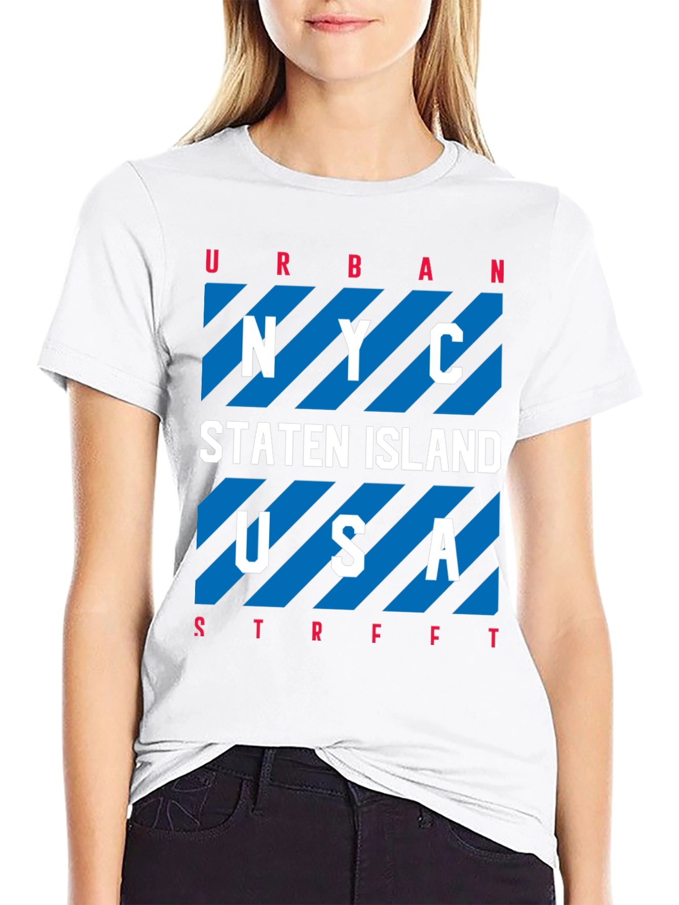NYC Staten Island USA Urban Street T-Shirt
