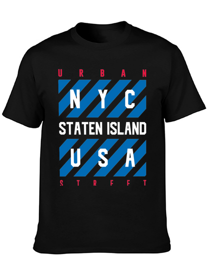 NYC Staten Island USA Urban Street T-Shirt