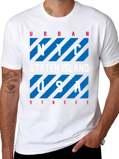 NYC Staten Island USA Urban Street T-Shirt