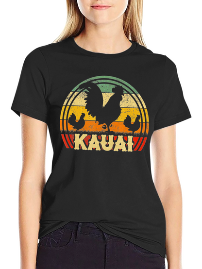 Kauai Rooster T-Shirt - Island Style