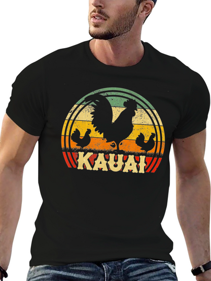 Kauai Rooster T-Shirt - Island Style