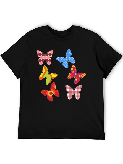 Butterfly Pattern T-Shirt