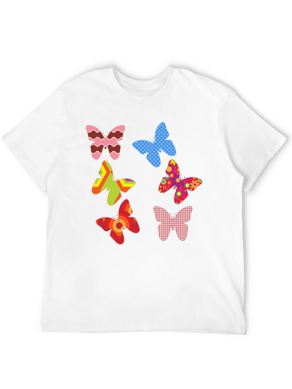 Butterfly Pattern T-Shirt