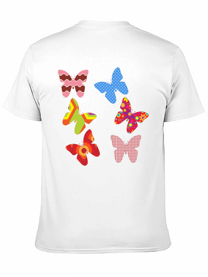 Butterfly Pattern T-Shirt