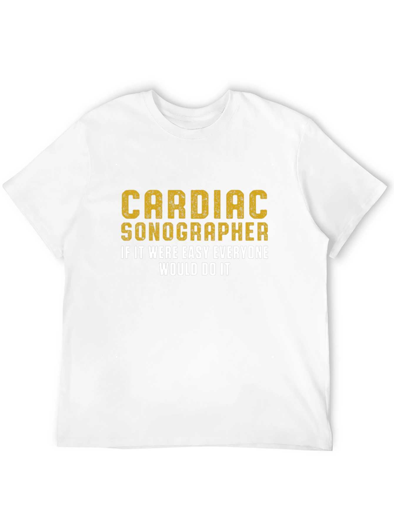 Cardiac Sonographer T-Shirt - Gift for Medical Professionals
