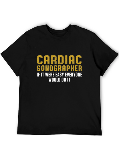 Cardiac Sonographer T-Shirt - Gift for Medical Professionals