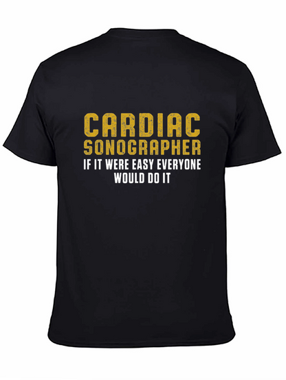 Cardiac Sonographer T-Shirt - Gift for Medical Professionals
