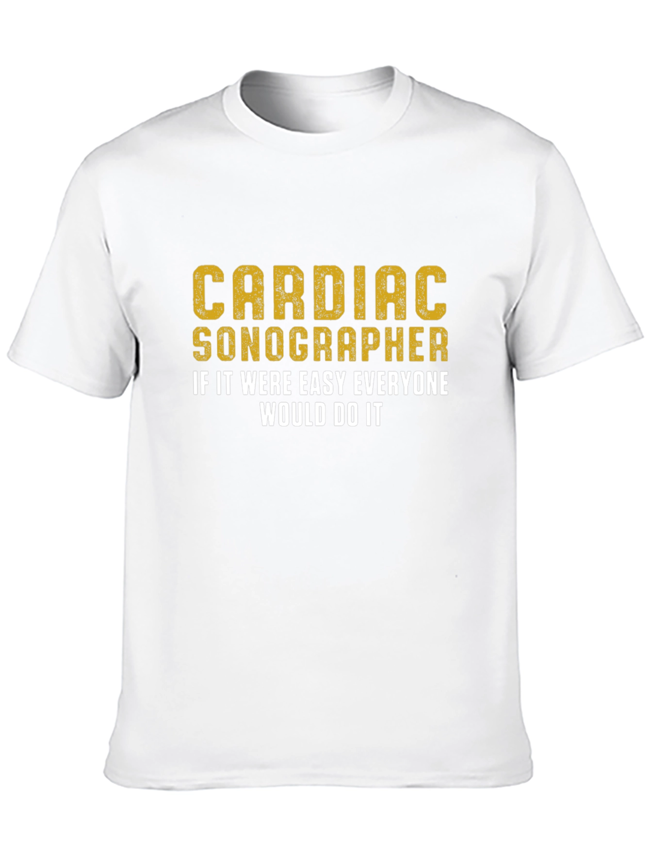 Cardiac Sonographer T-Shirt - Gift for Medical Professionals