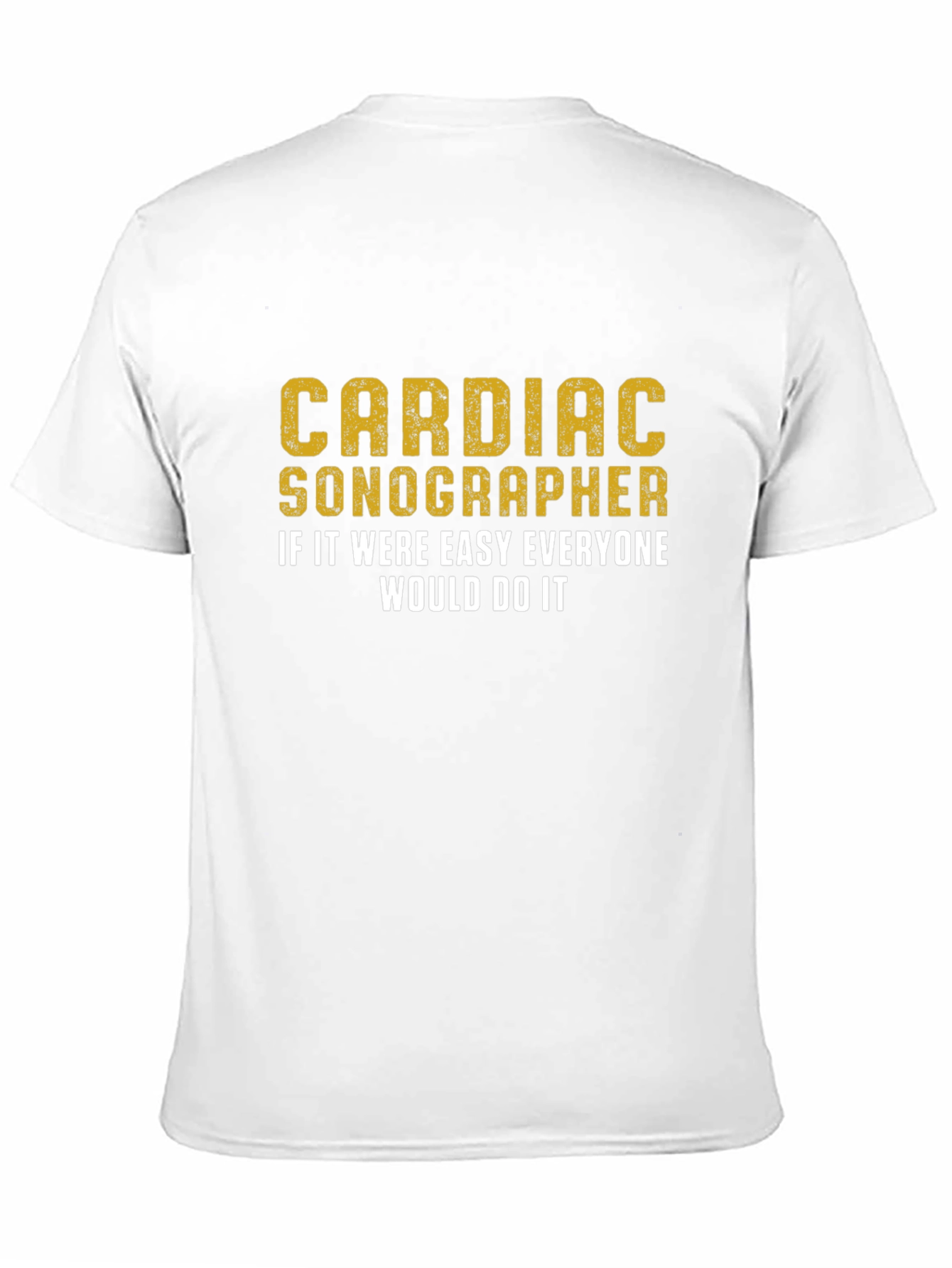 Cardiac Sonographer T-Shirt - Gift for Medical Professionals