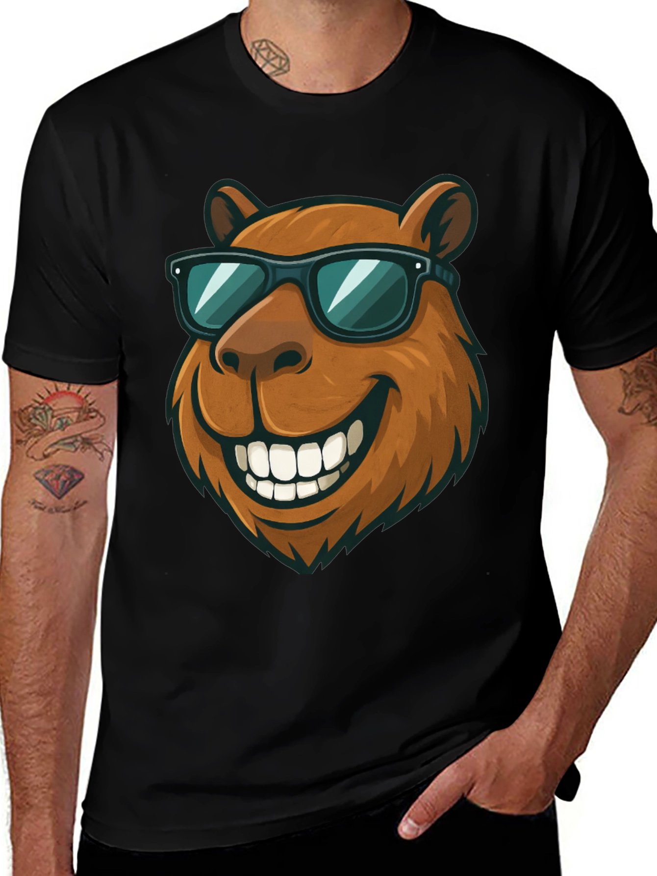 Cool Beaver Graphic Tee