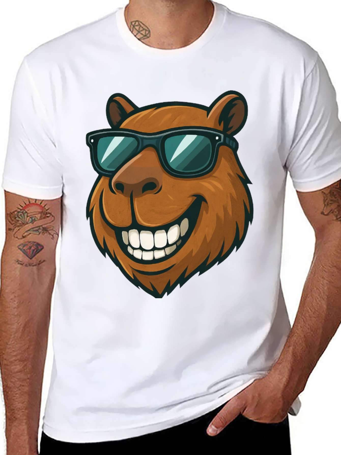 Cool Beaver Graphic Tee