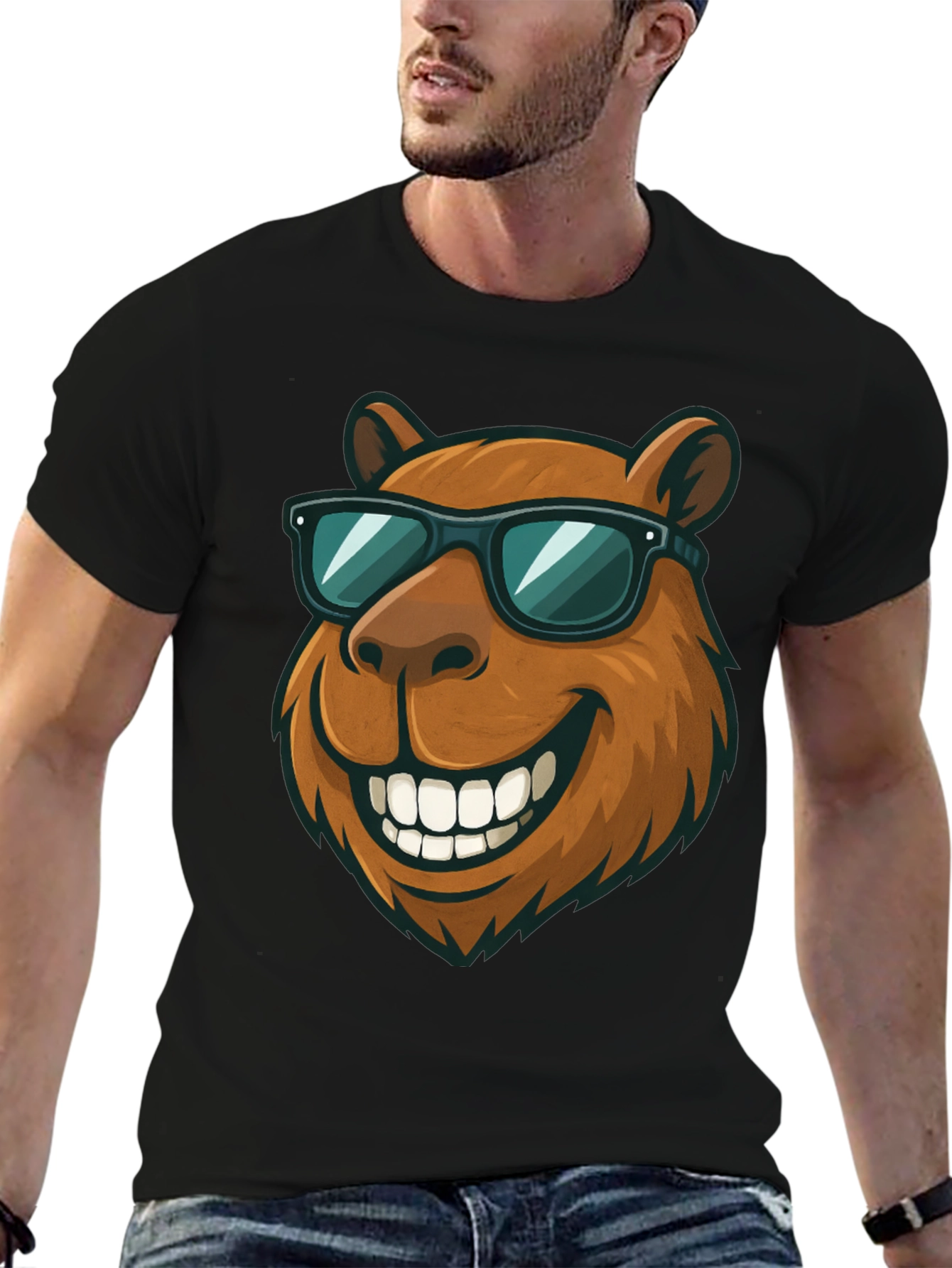 Cool Beaver Graphic Tee