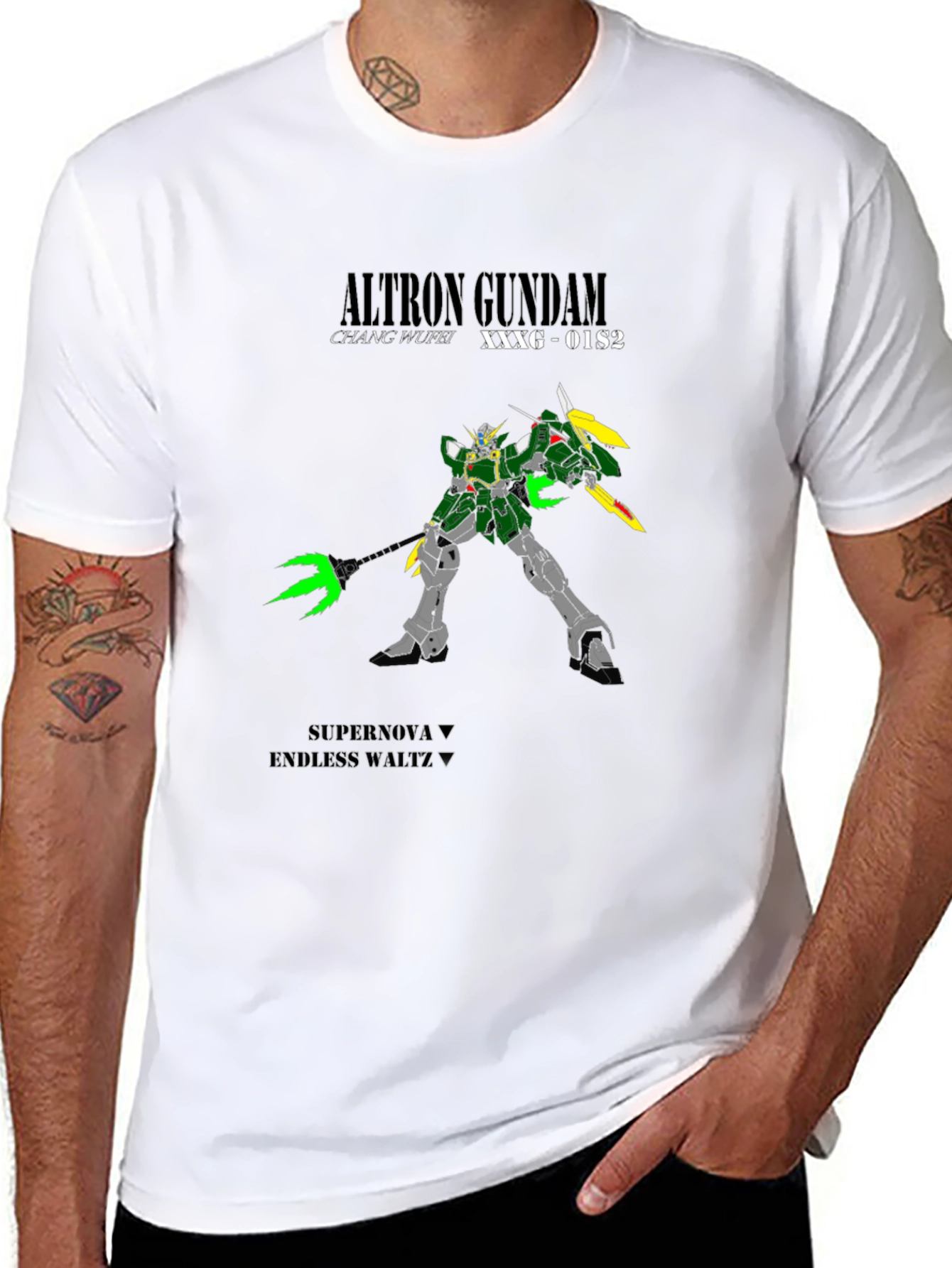 Altron Gundam T-Shirt: Mecha Anime Apparel