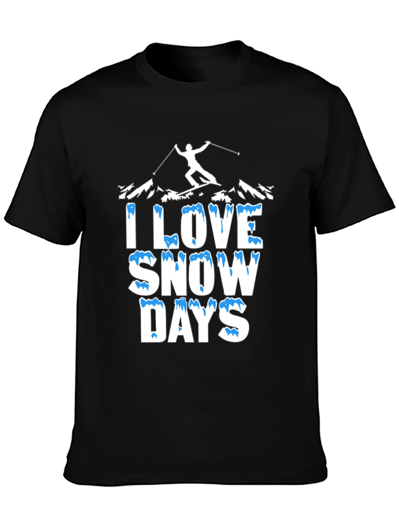 I Love Snow Days Graphic T-Shirt