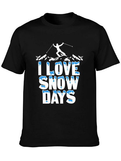 I Love Snow Days Graphic T-Shirt