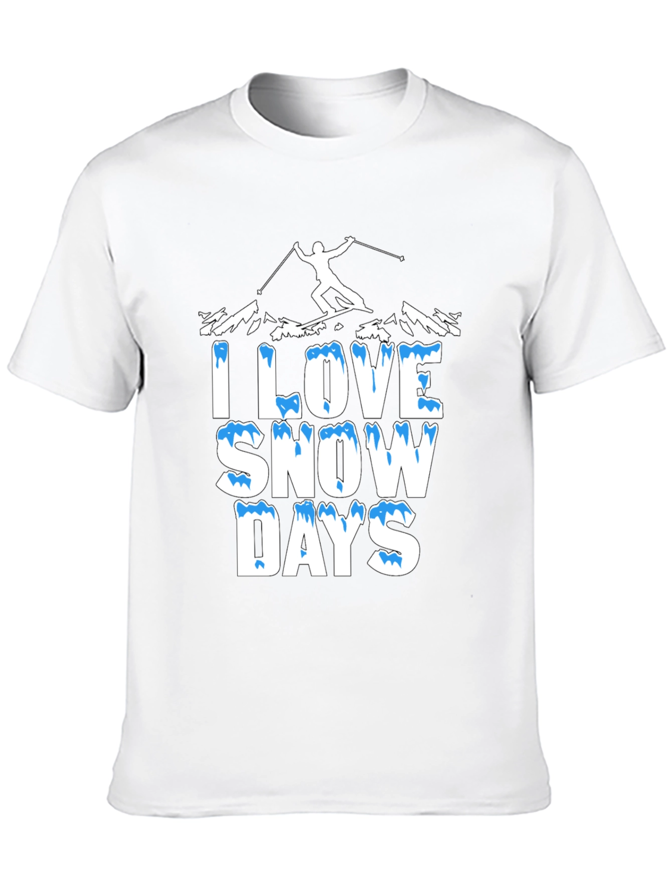 I Love Snow Days Graphic T-Shirt