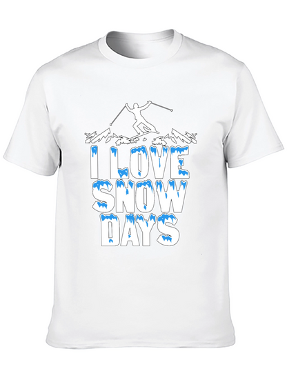 I Love Snow Days Graphic T-Shirt