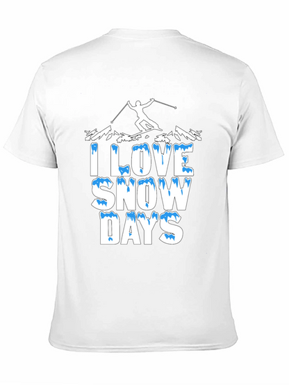 I Love Snow Days Graphic T-Shirt