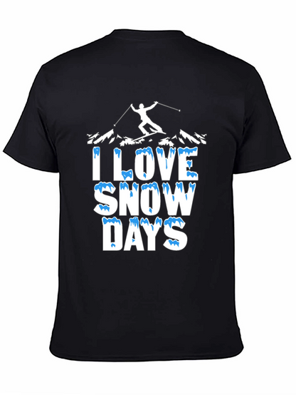 I Love Snow Days Graphic T-Shirt