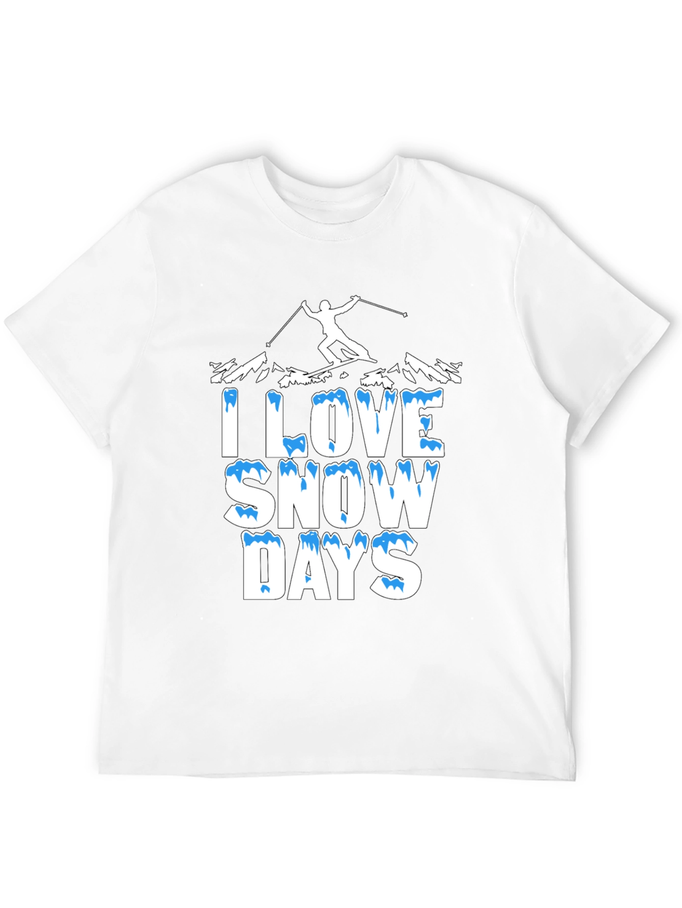 I Love Snow Days Graphic T-Shirt