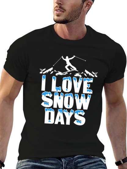 I Love Snow Days Graphic T-Shirt