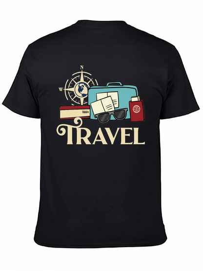 Travel Theme Graphic T-Shirt - Adventure Ready!