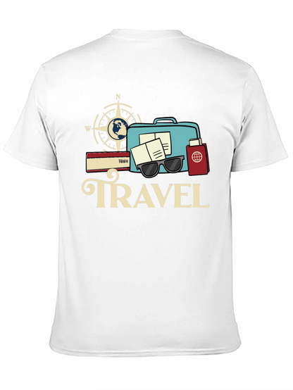 Travel Theme Graphic T-Shirt - Adventure Ready!