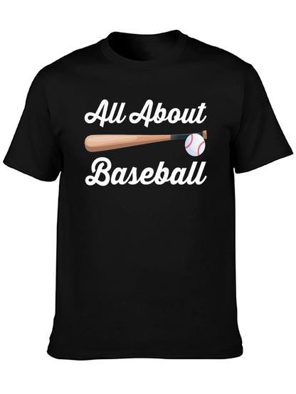 All About Baseball T-Shirt - Black