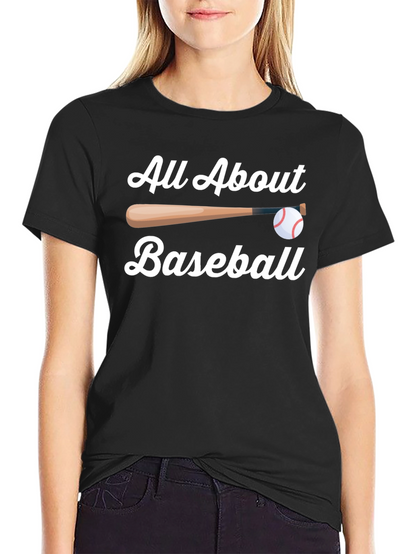 All About Baseball T-Shirt - Black
